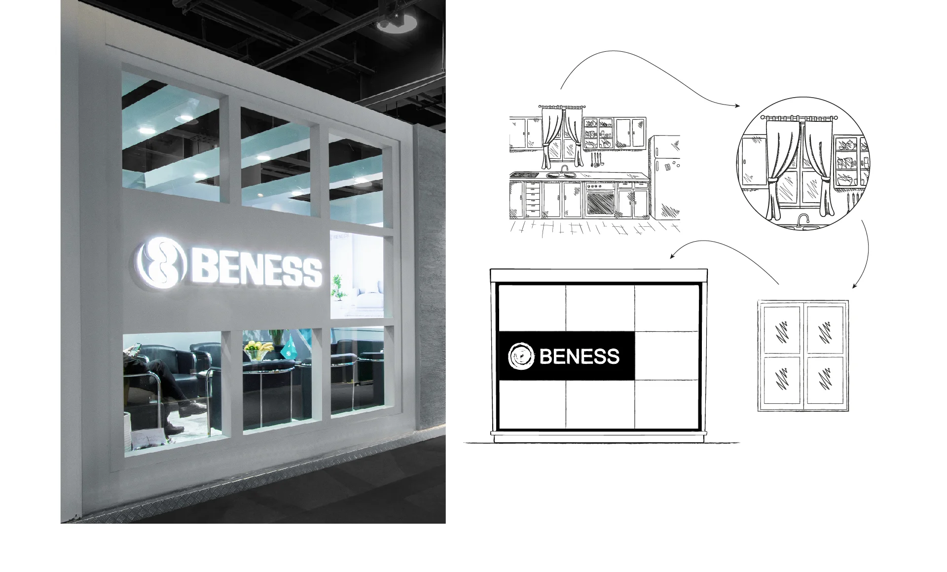   Beness-presentation-04 طراحی غرفه و غرفه سازی نمایشگاهی بنس نمایشگاه لوازم خانگی 1402 